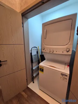 apartamentos - vendo amuebaldo la Julia una habitación 1.5 baños parqueo área de lavado  10