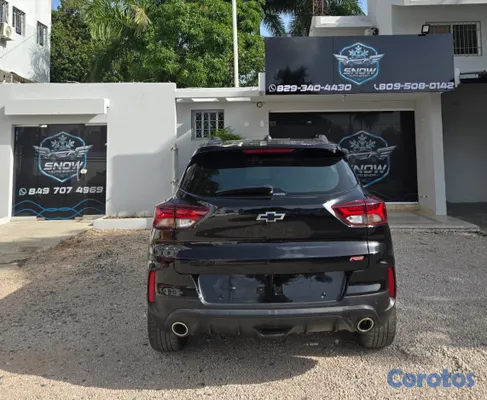 jeepetas y camionetas - CHEVROLET TRAILBLAZER 2022 NEGRO GASOLINA 7
