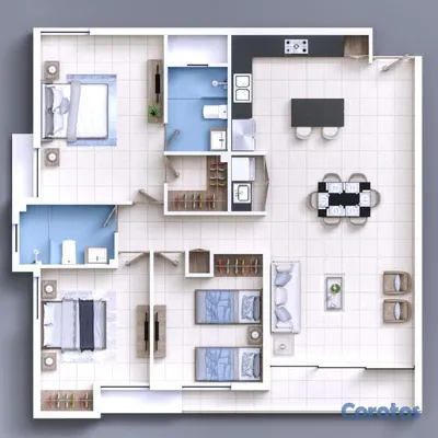apartamentos - Apartamento en venta en Autopista Duarte, Santiago 7