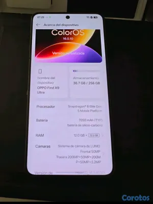 celulares y tabletas - OPPO find x9 ultra en su caja 7