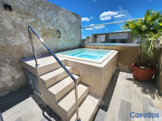 penthouses - Penthouse amueblado en Playa Nueva Romana 9