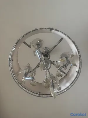 decoración y accesorios - Elegante juego de 3 lámparas de techo 6