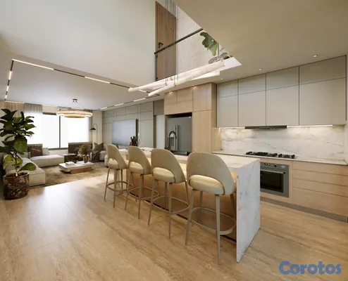 casas vacacionales y villas - Villa moderna en Las Ballenas a 600 m de la playa 8