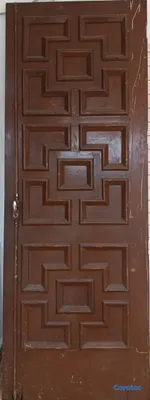 decoración y accesorios - VENDO PUERTA DE CAOBA CENTENARIA. 2