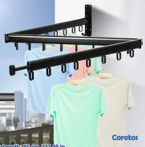 GANCHO DE PERCHA FLEXIBLE - CLOTHES HANGER 3 BRAZOS GL-145