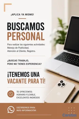 servicios profesionales -  si estás interesado en ser parte de nuestro equipo, escríbenos al WhatsApp 3