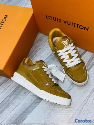 zapatos unisex - Calzado Louis Vuitton LV Blanco White Tenis Teni Sneaker Sneakers 2K25 🐔 6