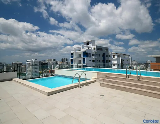apartamentos - Apartamento amueblado en Naco con vista al mar 7