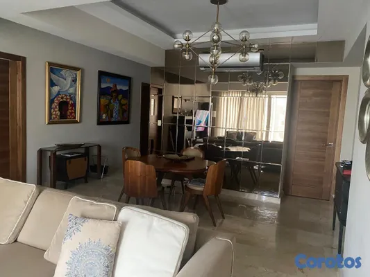 apartamentos - Apartamento 2hab Amueblado Moderno c/Lobby y Gym  5