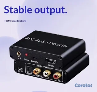 ARC Audio Extractor HDMI to RCA Coaxial And Analog
