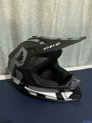accesorios para vehiculos - 🔥 Casco ORZ de Motocross + Visor Nuevo | Excelente Estado 2