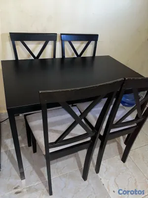 muebles y colchones - Juego de comedor de IKEA con poco  3