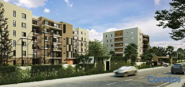 apartamentos - Apartamento en venta en Alaia Residence, Rieles de Gurabo, Santiago. 6