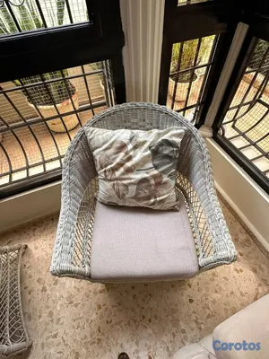 muebles y colchones - ¡Juego de muebles de ratán en venta! 7
