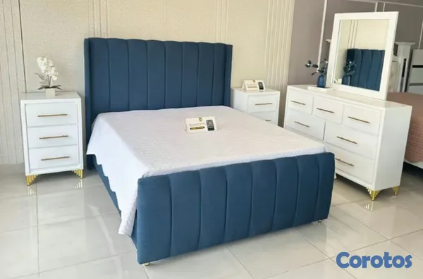 muebles y colchones - Vendemos juegos de habitación aposento completo  3