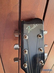 ¡¡¡¡Guitarra Acústica FENDER, un clásico!!!! Colo negra, sonido increíble.
