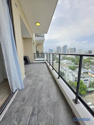 apartamentos - Alquiler Apartamento en Santo Domingo | Evaristo Morales -3383 3