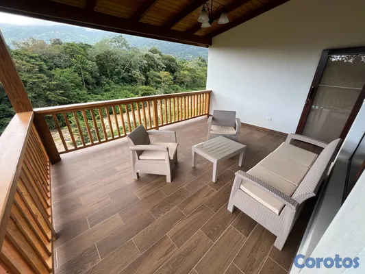 casas vacacionales y villas - Villa en Jarabacoa en Venta Amueblado con Amplio T 8