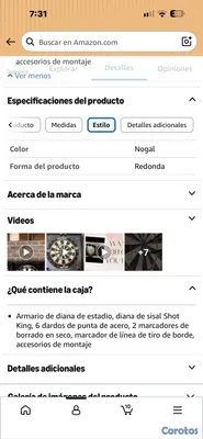 hobby y coleccion - Juego de Dardos Profesional Viper Stadium Shot King con Gabinete 10
