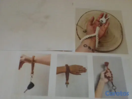 decoración y accesorios - Llaveros en macrame. 3