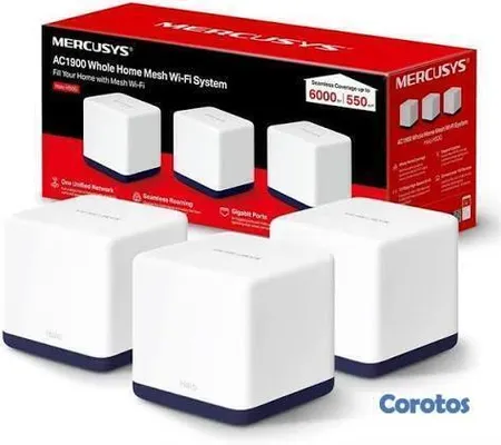accesorios para electronica - ROUTER MERCUSYS, HALO H30 (3-PACK) 3 UNIDADES TP-LINK MERCUSYS, 1200 MBPS 4