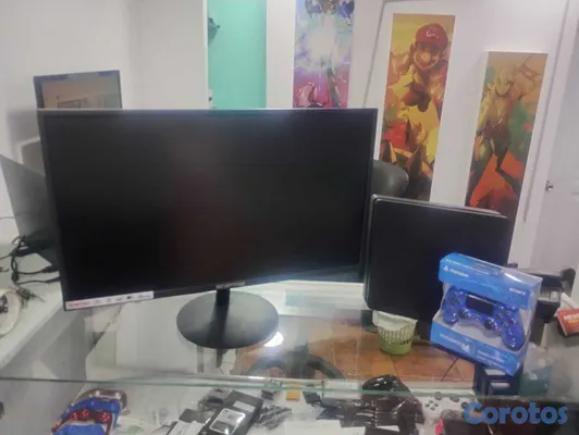 consolas y videojuegos - Oferta de Playstation 4 Slim + Monitor Sceptre 100 2