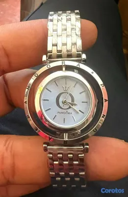 joyas, relojes y accesorios - Reloj Pandora caja y brazalette ac/inox resisente  2