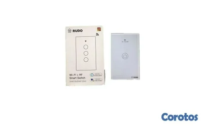 Interruptor tactil WIFI 1 conector, conecta con Alexa y Google Home