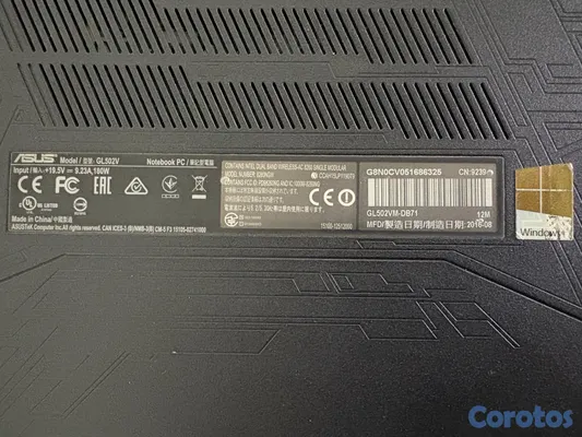 computadoras y laptops - Laptop Gamer ASUS ROG Strix GL502V (i7 / GTX 1070) 3