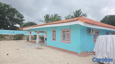 casa en Bavaro lista para vivir 2 habitaciones neg