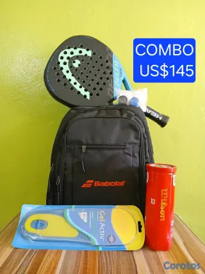 Artículos Deportivos - Combos completo de Palas 3