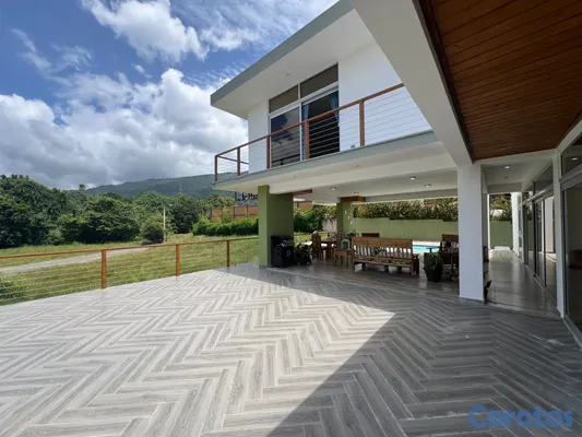 casas vacacionales y villas - Villa en Jarabacoa en Venta Amueblad en Complejo C 12