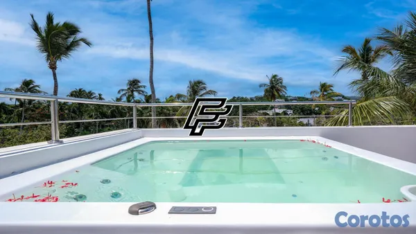 penthouses - Penthouse Vista al Mar con Jacuzzi Privado | A 150m de Playa Punta Popy 2