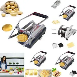 cocina - Maquina Cortadora De Papas Fritas Y Vegetales. Pela papas de METAL FUERTE 3