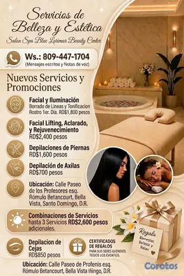 servicios profesionales - Servicios de Spa, Make Up, Iluminacion de la Piel, 4