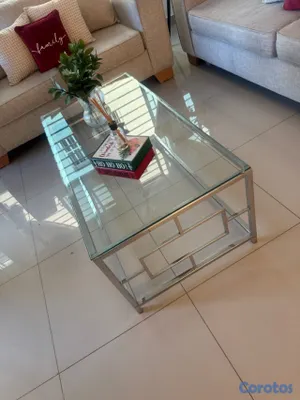 decoración y accesorios - Se vende juego de repisa y mesa de centro RD$10,000.00 3