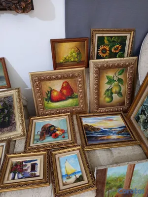 decoración y accesorios - CUANDROSY PINTURAS, EN ÓLEO EN EXCELENTES CONDICIONES  18