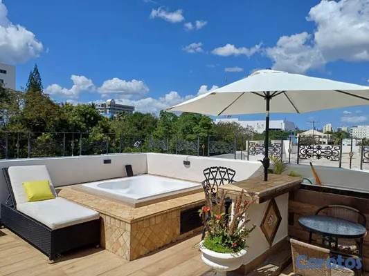 apartamentos - Alquiler de Estudio Amueblado en Bella Vista Santo 4