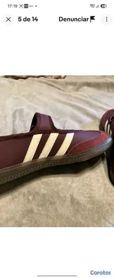 zapatos para mujer - Adidas Samba Jane color Rojo vino talla 7 1/2 4