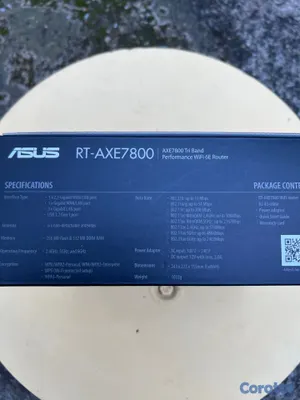 computadoras y laptops - Router Repetidor ASUS RT-AXE7800 Wi-Fi 6E 4