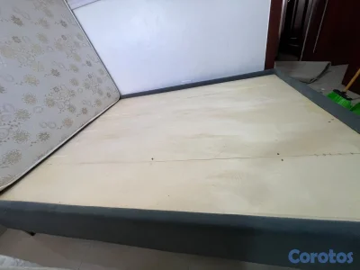 cama Queen colchón pillow top 