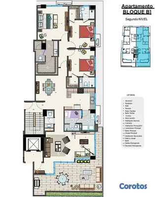 apartamentos - Proyecto de apartamentos en venta (180mt2) de 3 habitaciones en Bella Vista 4