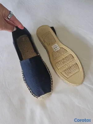 ropa para mujer - Preciosas apalgatas españolas nuevas a estrenar cosidas a mano.  2