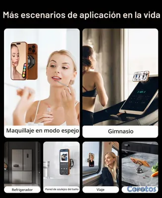 accesorios para electronica - Soporte magnético para teléfono con vacío de rotac 8