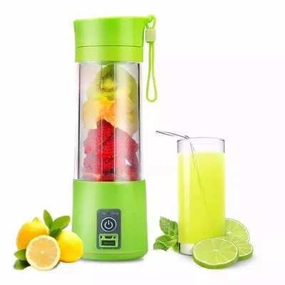 electrodomesticos - Licuadora Portatil Recargable Portable Jugos Batidos Batidor 4 CUCHILLAS 3