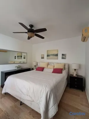casas vacacionales y villas - Playa Nueva Romana: villa amueblada de 4 habitaciones con jardín 3