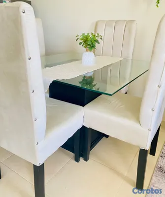 muebles y colchones - Comedor de 4 sillas  2