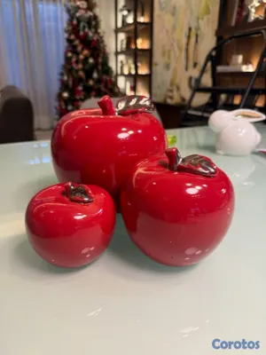decoración y accesorios - Manzanas decorativa para comedor o cocina  2