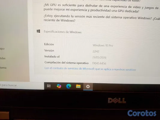 computadoras y laptops - Laptop Dell 5570, i7,6th, grafica nvidea 3