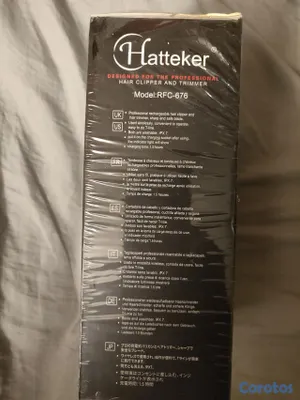 salud y belleza - Disponible juego de  máquina de recortar manca HatteKer modelo RFC-676 sellado  4